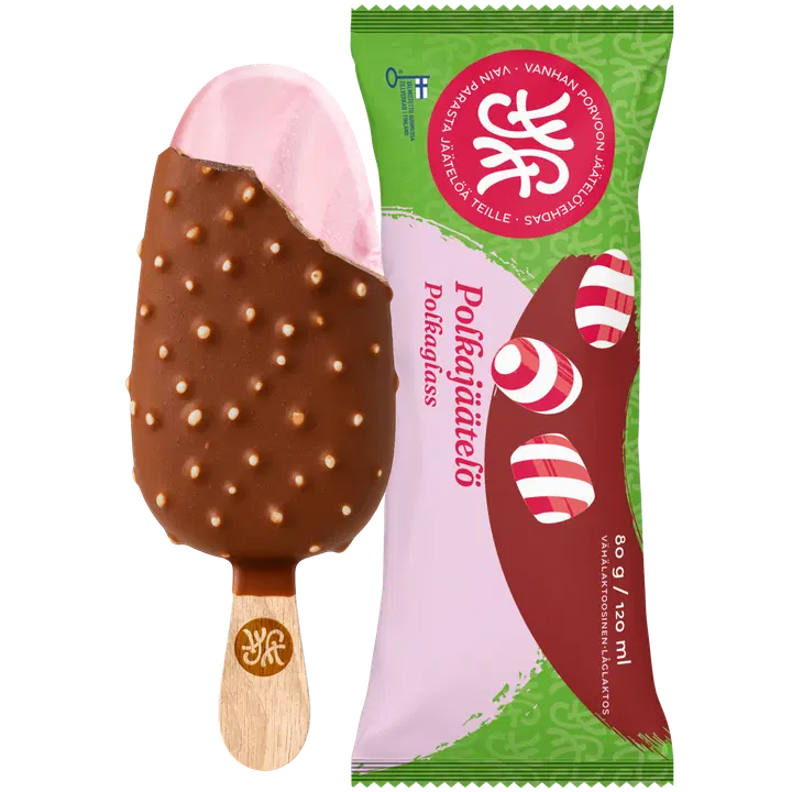 Vanhan Porvoon Jäätelötehdas Polkajäätelö 80g/120ml