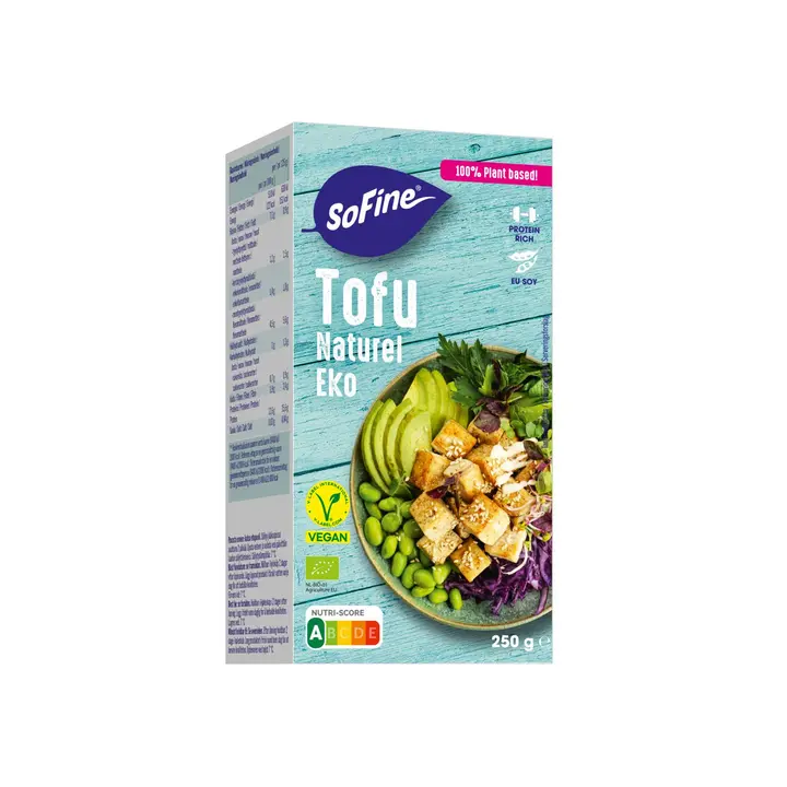 SoFine tofu maustamaton luomu 250g