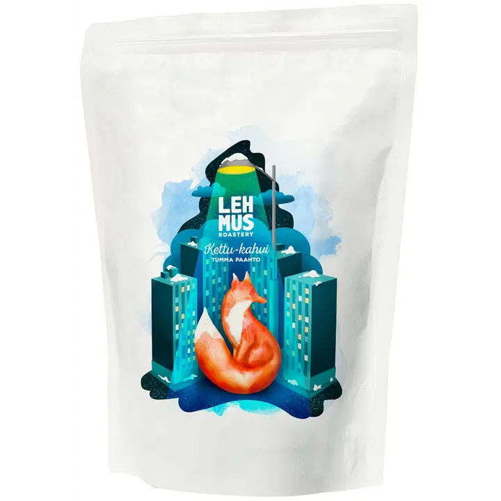Lehmus Roastery Kettu-kahvi tummapaahto 220g jauhettu