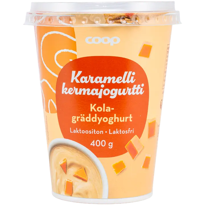 Coop Karamelli-kermajogurtti 400 g
