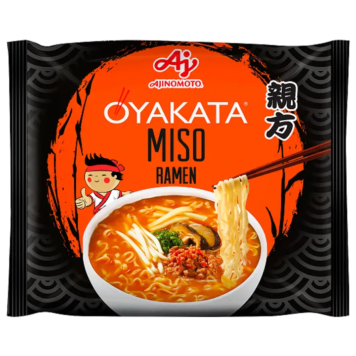 Ajinomoto oyakata ramen miso-pasta maitseline kiirnuudlisupp (pakis) 89g