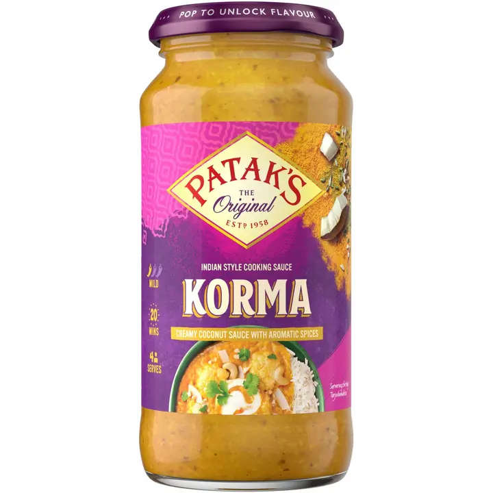 Patak's Korma Currykastike 450g