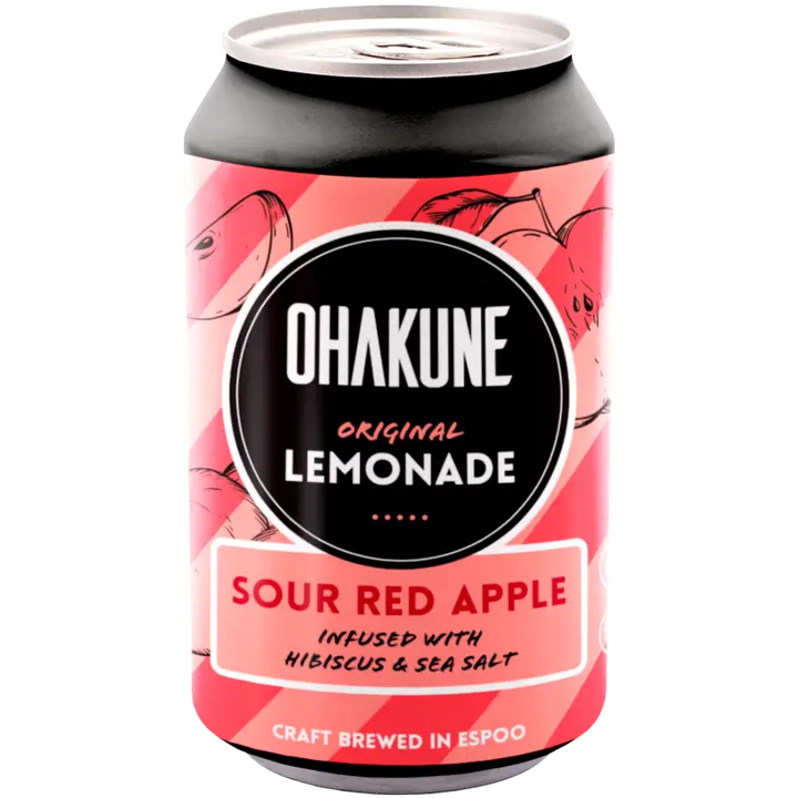 Ohakune Original Lemonade Sour Red Apple virvoitusjuoma 330ml