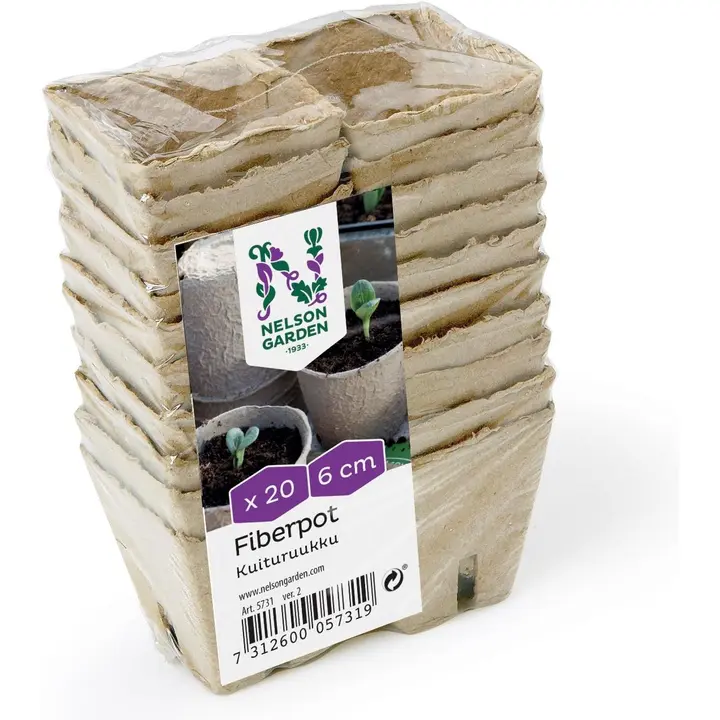 Ettekasvatuspott 6 cm 20 tk