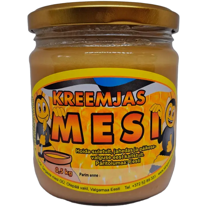 Sangaste Mesi kreemjas mesi 500g
