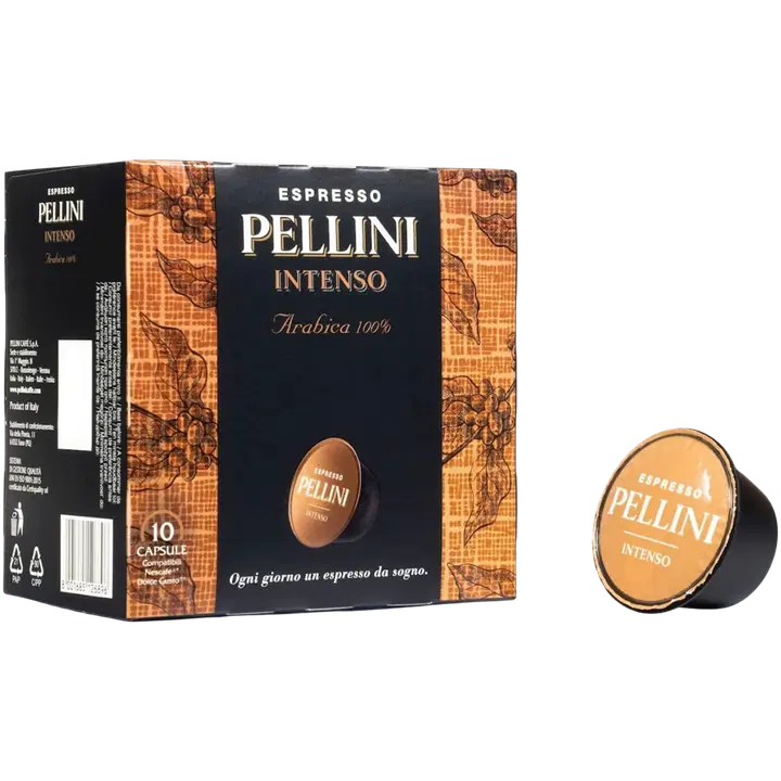 Pellini Intenso Dolce Gusto kahvikapselit 10x7,5g