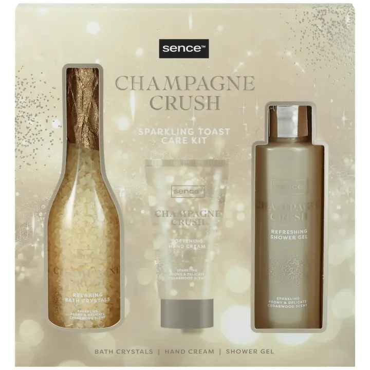 Sence Collection Giftset 3pcs Champagne Crush Night Luxe