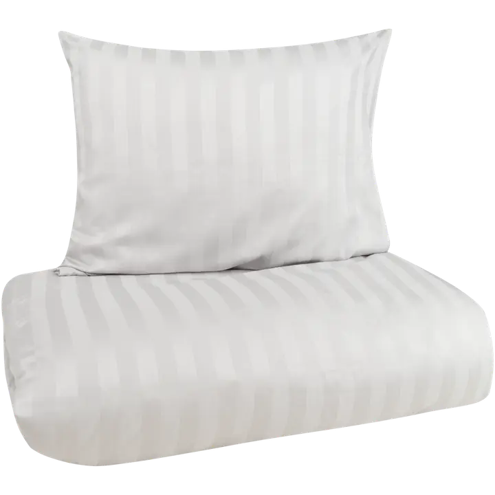 Voodipesukomplekt satiin 150X210/55X65 Stripe