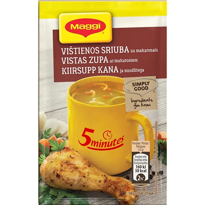 Maggi kanasupp nuudlitega 12 g