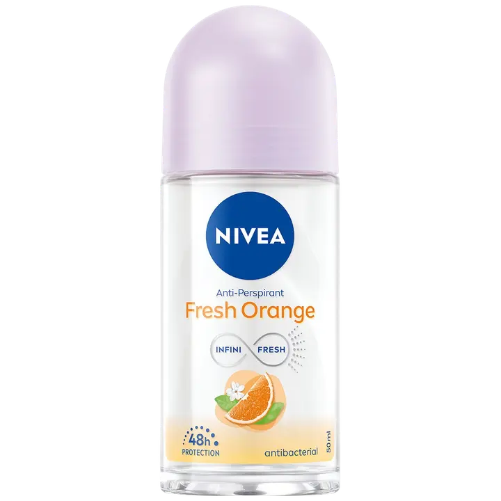 NIVEA 50ml Fresh Orange Deo Roll-on -antiperspirantti