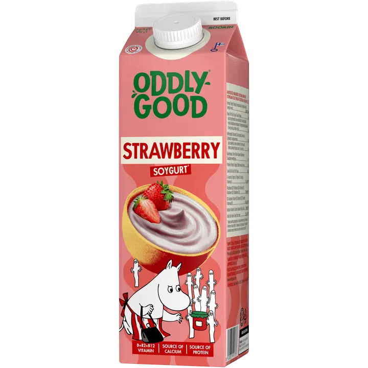 Oddlygood® Soygurt 1 kg mansikka