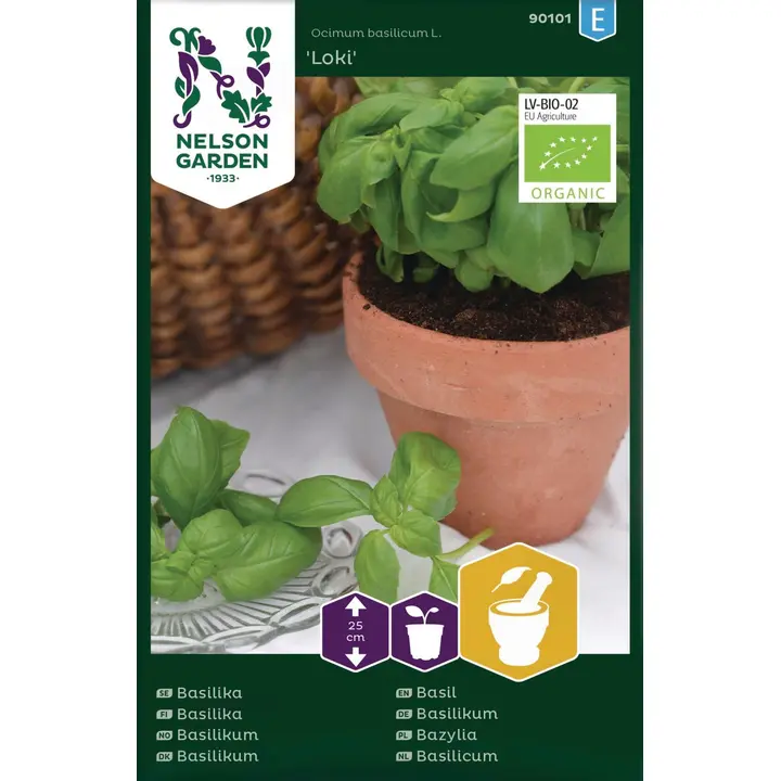 90101 basiilik, loki, organic