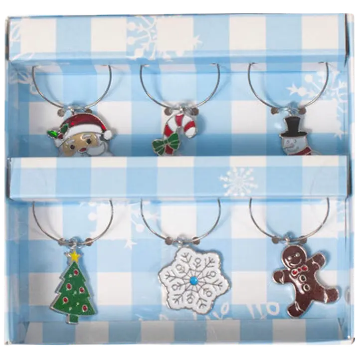 Klaasist kaunistus jõulud 6tk