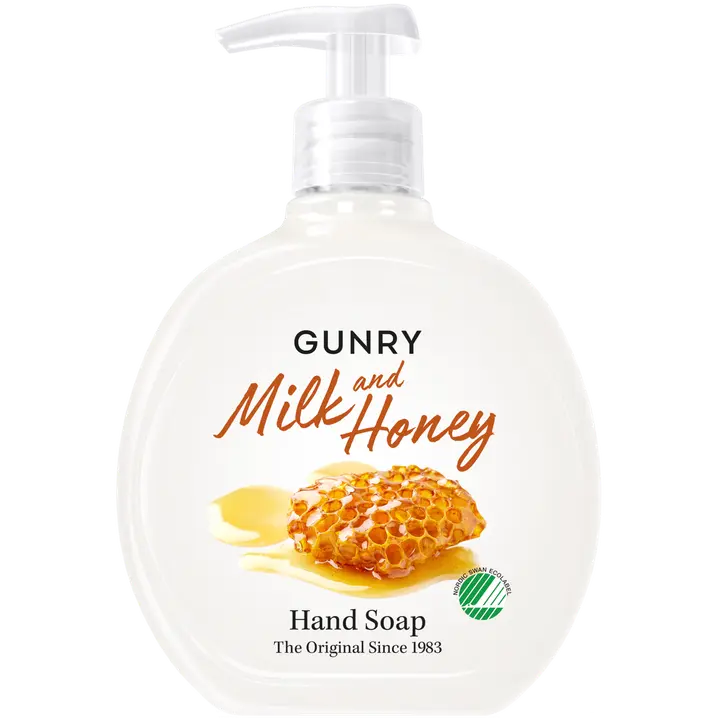 Gunry original käsisaippua milk & honey 300 ml