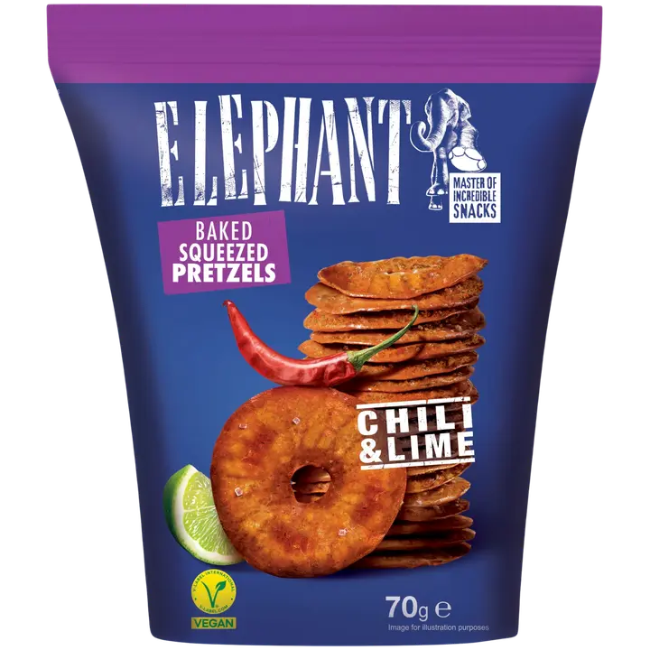 Elephant tsilli- ja laimimaitselised rõngikud 70g