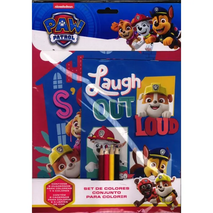 PAW PATROL VÄRVIMISKOMPLEKT
