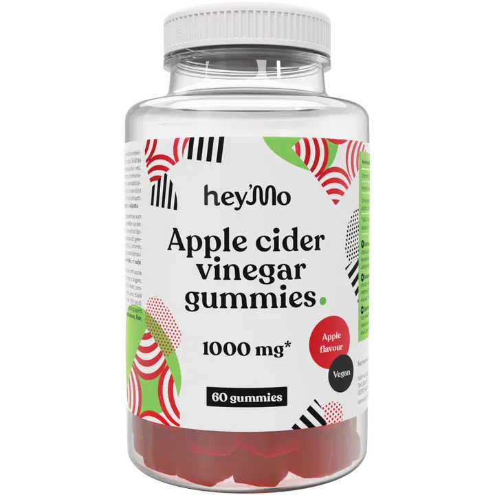 Whey´Mo Omenasiiderietikka gummies omena 60kpl