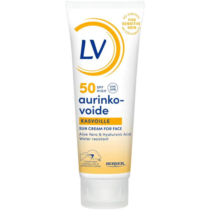 LV 50ml aurinkovoide spf50 kasvoille