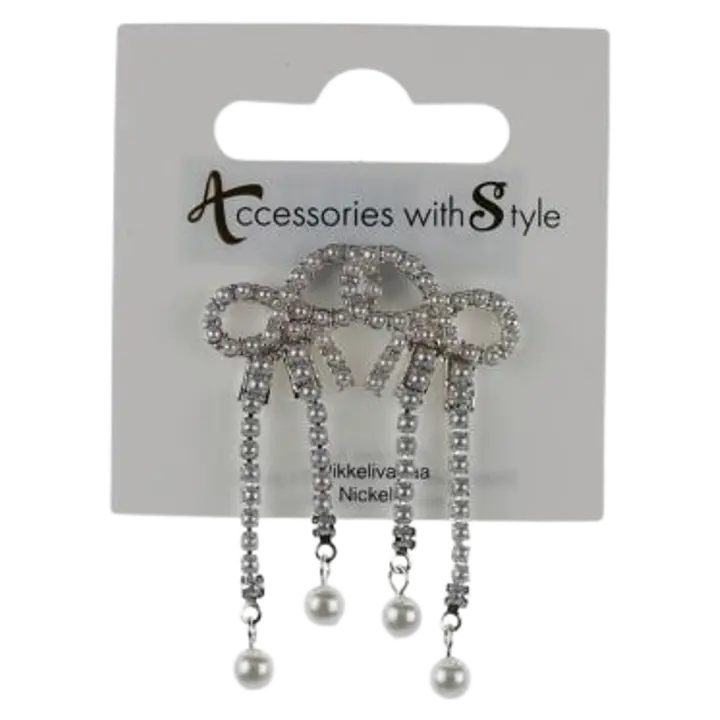 Kõrvarõngad lipsud hõbedane