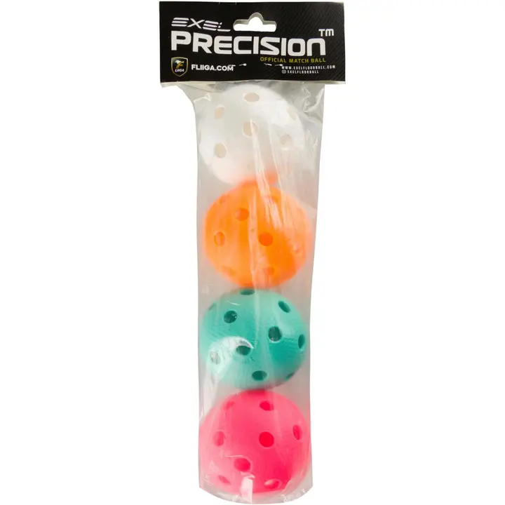 Exel Salibandypallo 4kpl moniväri precision F-liiga
