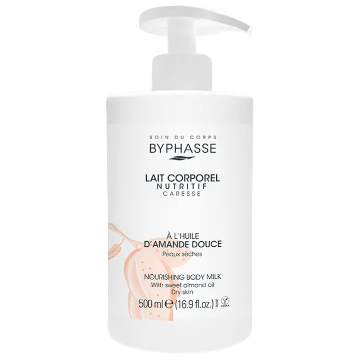Byphasse body milk almond oil 500ml