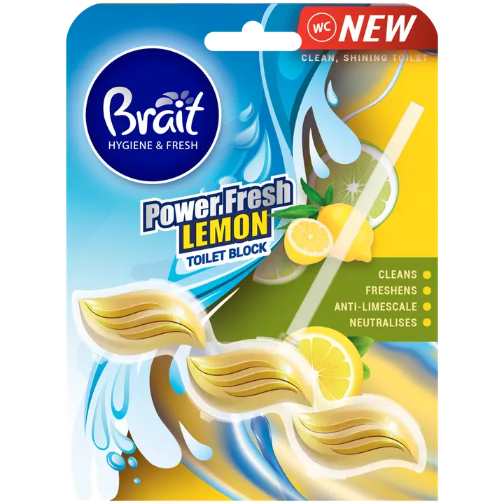 Wc-seep Brait Power Fresh Lemon 39g