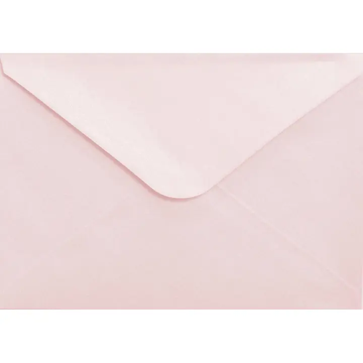 J.K. primeco helmiäiskirjekuori rose C6/10kpl/pkt