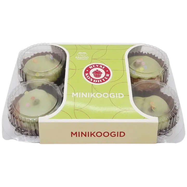 Reval Kondiiter Mini Ekleerid Passioni 6 tk 156 g