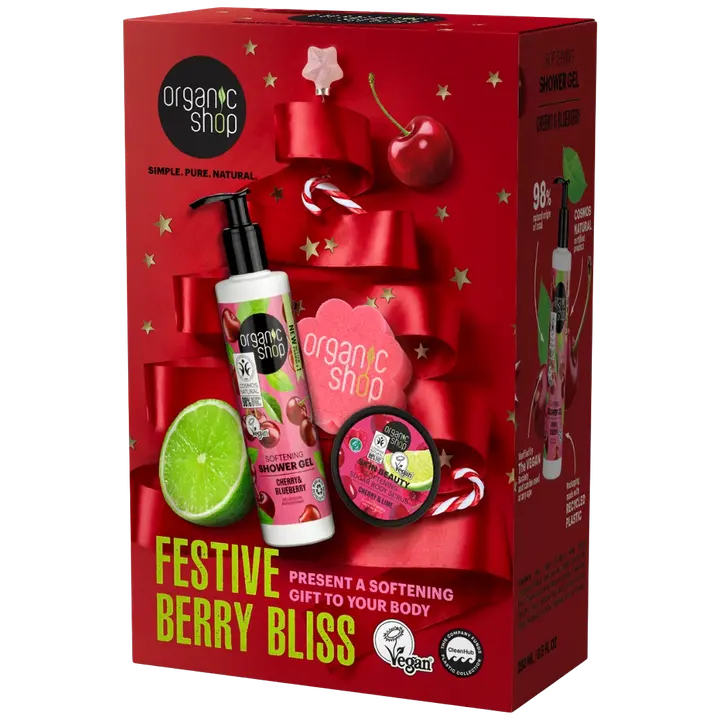 Kinkekomplekt Organic Shop Festive Berry Bliss