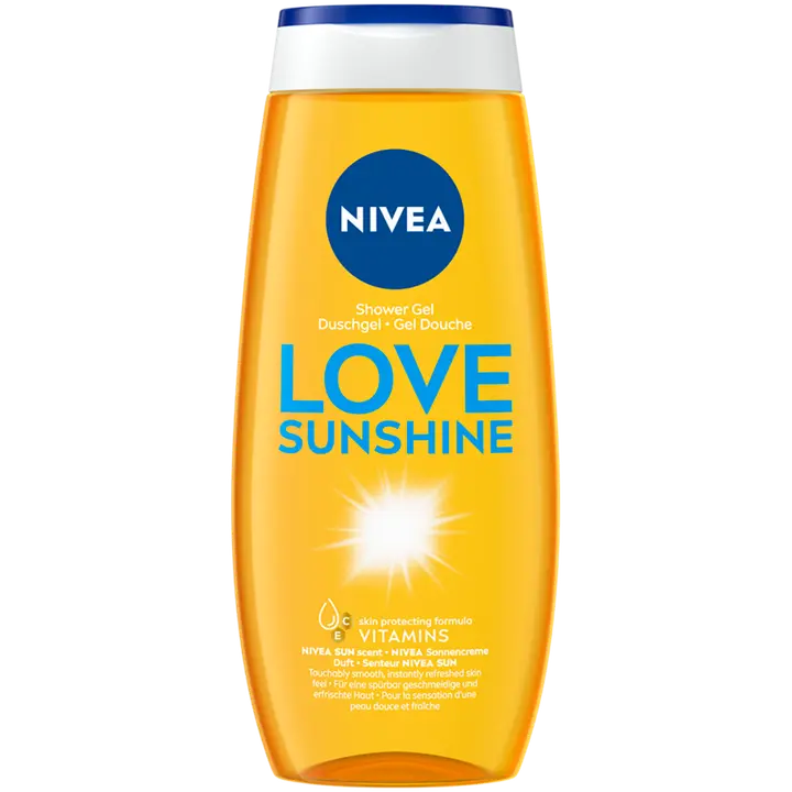 NIVEA 250ml Love Sunshine Shower Gel -suihkugeeli