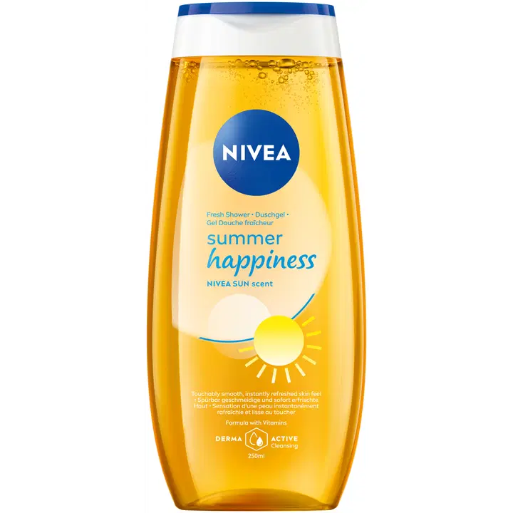 NIVEA 250ml Summer Happiness Shower Gel -suihkugeeli