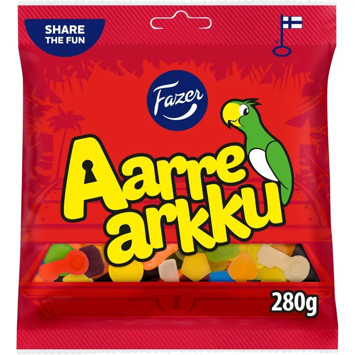 Fazer Aarrearkku karkkipussi 280g