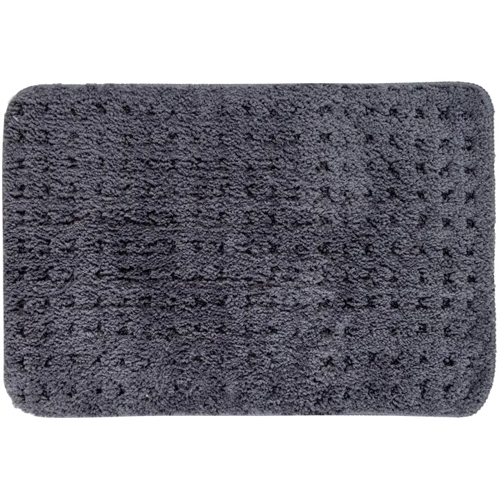 House kylpyhuoneenmatto Vohveli 40 x 60 cm tummanharmaa