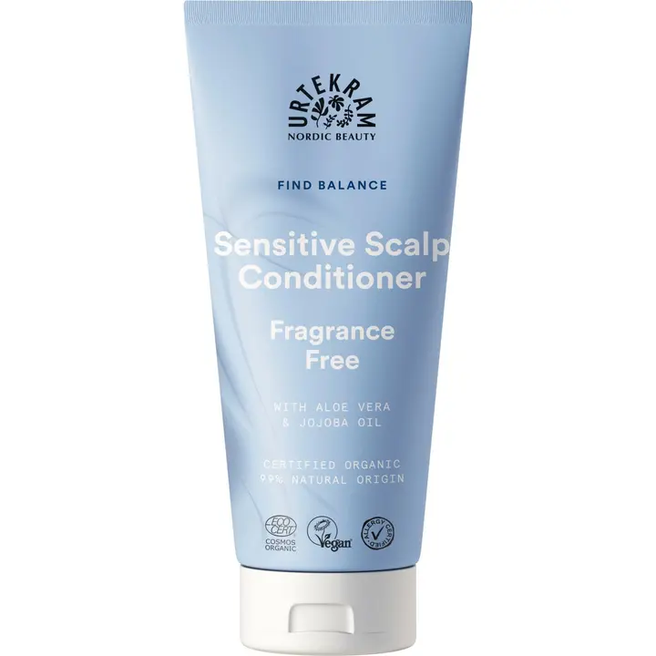 URTEKRAM Sensitive Scalp Hoitoaine 180ml