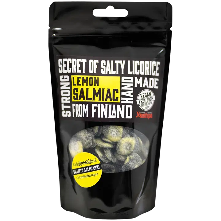 Namitupa Secret of Salty Licorice Lemon Salmiac - Sitruunasalmiakki 100g