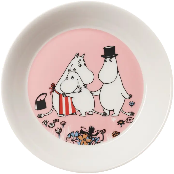 Moomin Arabia Perheen parissa pikkulautanen 15 cm