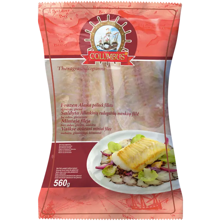 Mintaifilee, nahata, 560 g