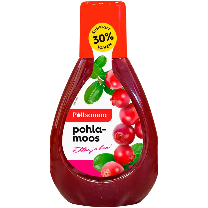 Põltsamaa pohlamoos pudelis 385g