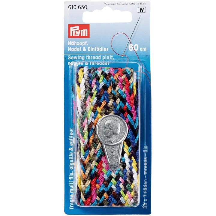 Prym ompelulankaa, neula ja langanpujotin setti