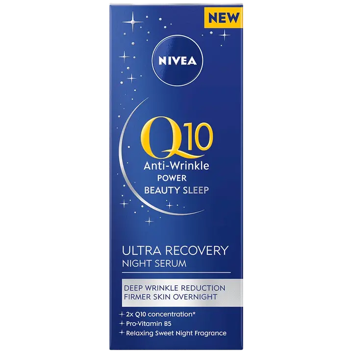 NIVEA Q10 Anti-Wrinkle Power Ultra Recovery Night Serum -yöseerumi 30ml
