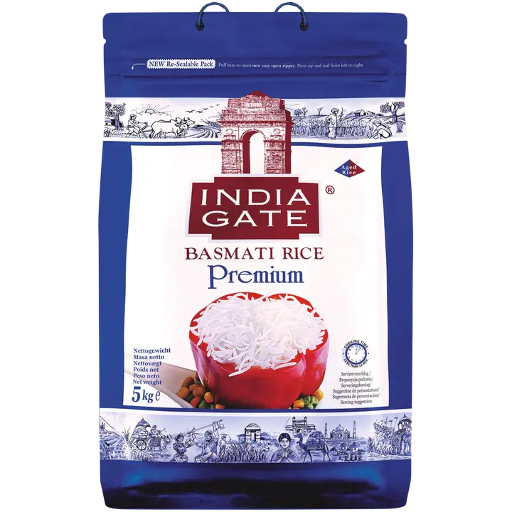 India Gate Basmatiriisi Premium 5kg