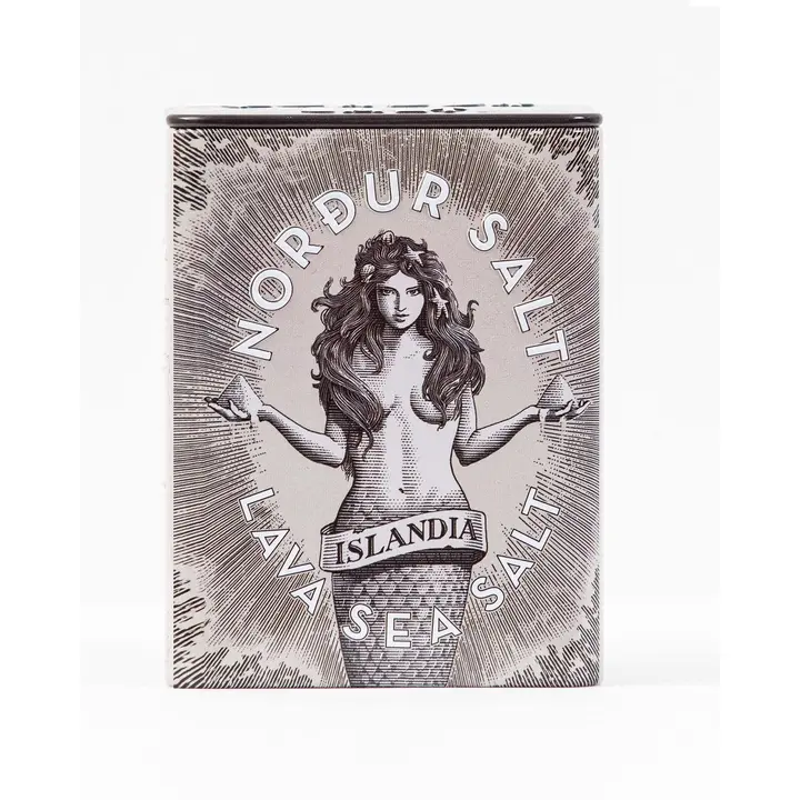 Nordur Salt LAva Sea Salt Flakes Tin