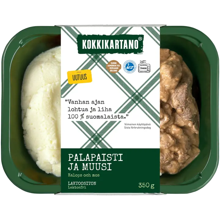 Kokkikartano Palapaisti ja muusi 350g