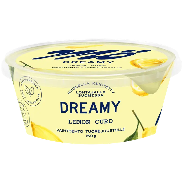 Mö Dreamy Lemon Curd vaihtoehto tuorejuustolle 150 g