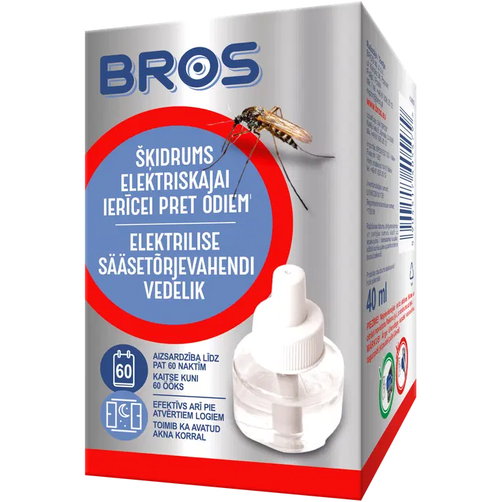 Elektrilise sääsetõrje täitevedelik Bros 40ml