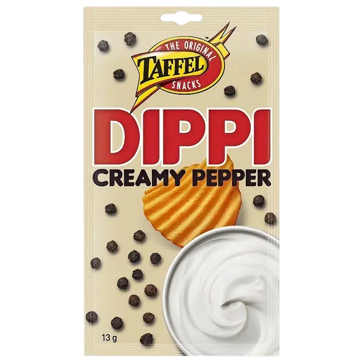 Taffel creamy pepper dipp 13g