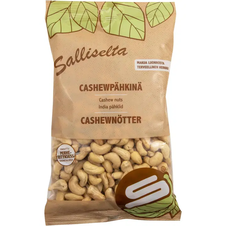 Salliselta Cashewpähkinä 400g