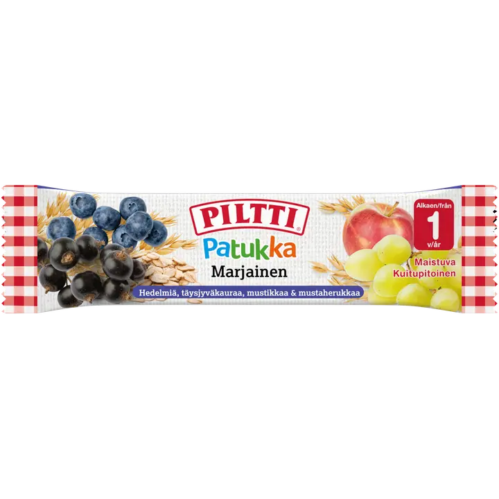 PILTTI Patukka 25g Marjainen välipalapatukka 1v