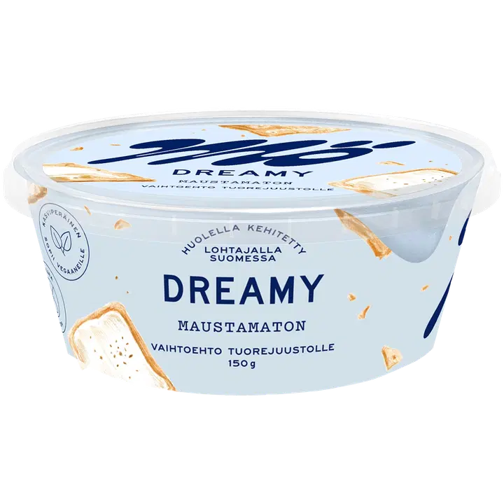 Mö Dreamy maustamaton vaihtoehto tuorejuustolle 150 g