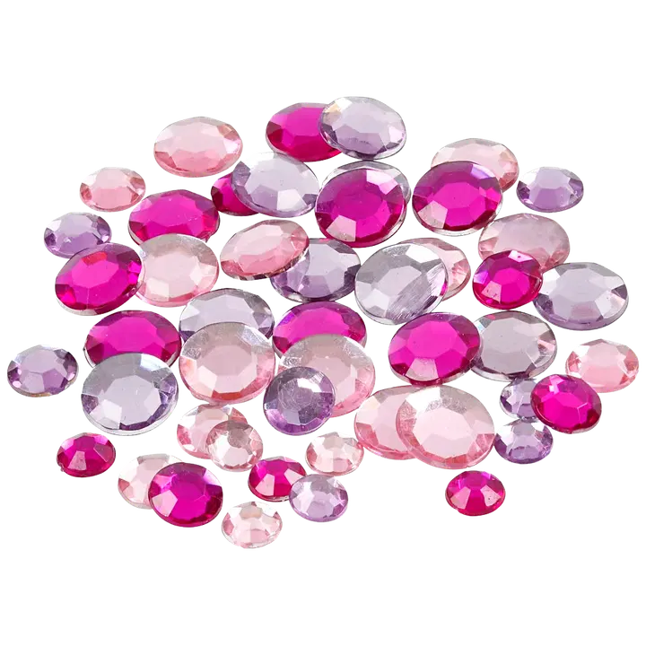 Creativ Company Akryylitimantit 6+9+12mm 360 kpl lila